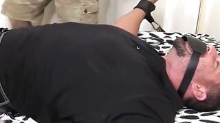 Beefcake Bound And Gagged - Bondage Fetish Fun With Older Man