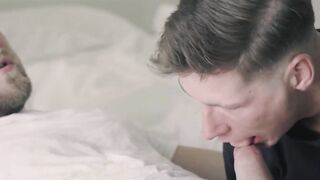 Step-Dad's Hot Creampie Surprise For His Son In Missionary Position