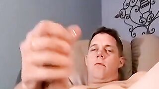 Chubby & Skinny HUNKS Share Handjob Fun In Mutual-cum Exchange