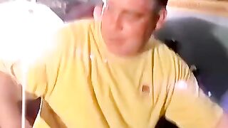 Chubby & Skinny HUNKS Share Handjob Fun In Mutual-cum Exchange