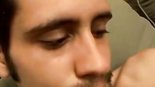 Hairiest Straight Guy Jerks Off & Blasts A Massive Load