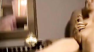 Amature MILF Strokes Off Hunk's Big Dick & Swallows Warm Load