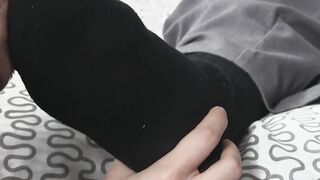 Foot Fever Dreams #2 - Foot Worship in Bed with Hot Guy Sniffing & Licking Feet