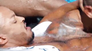 Dillion Diaz's Wet & Wild Ride - Anal Threesome with Double Penetration