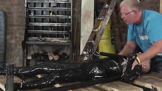 Blacked Out - Ebony Babe Gets Fucked Hard By A Big Black Dick
