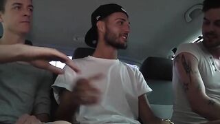 Those barely legal Anal Lovers - Threeway Thug Rimjob & Assfucking