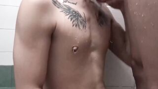 3way Thugged-Out Fuckfest - Raw Muscle Jock Fucked Hard By Big Black Dick