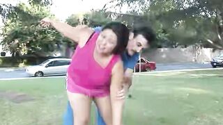 Chunky Cheater's Affair - Big Ass Milf Rides Huge Black Dick