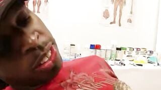 Interracial Passions - Black Nurse Fucks Her Patient's Big Dick