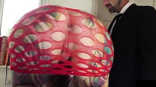 English Sub Lady Enjoys Intense Drill in Rough Blowjob Session