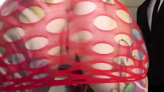 English Sub Lady Enjoys Intense Drill in Rough Blowjob Session