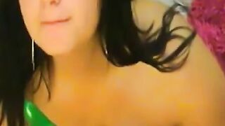 Curvy MILF Swinger Rides Huge Dick in POV Style