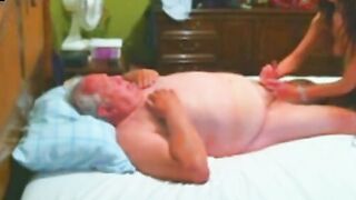 Grandma's Blow Job - Old Granny Gets A barely legal Guy To Fuck Her