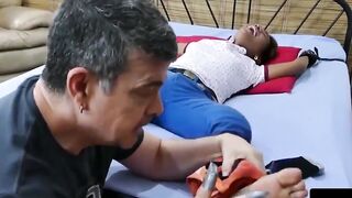 Asian Twink's Anal Adventure with Huge Dick