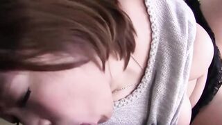 Curvaceous Cutie Chikau Natsumi Enjoys A Steamy Creampie