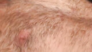 Masturbating Hairy Old Man Shoots Big Load After Job Interview