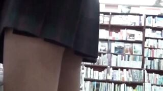 Japanese Book Club Babes - Unintentional Panty Flash