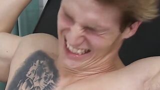 barely legal Jocks Bound And Fucked Hard In A Rough Threesome