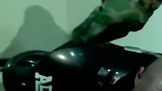 Dominatrix BDSM Mistress Tormenting Submissive Slave's Body And Mind