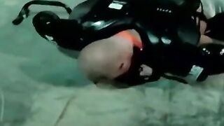 Electric Collar Training - BDSM Domination of Sexy Blonde Beauty