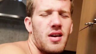 Big Dick Ass Destroyer - Pornstar Jake Parker Fucks Petite Teen DUSTIN