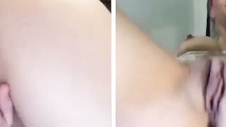 Lesbians Scissoring Passionately in Intense Sexual Exploration" or "Passionate Lesbo Lust with Hot Blonde & Brunettes", both tags should be #girl-on-girl, #lesbian