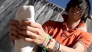 Twink Tease & Threesome - Hot Guys Share Intense Sexual Energy
