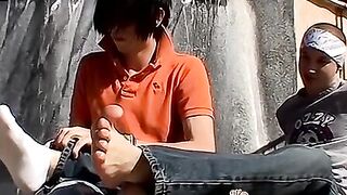 Twink Tease & Threesome - Hot Guys Share Intense Sexual Energy