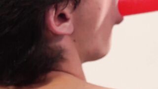 EZE DIZ AZZ HUNGRY FOR COCK - POV Blowjob & Anal Play With Facial Finish