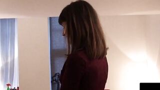 Dominatrix Leashes Pet-Like Teen in BDSM Dungeon