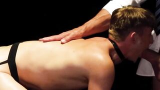 Anal Rough Sex - Bare Ass Fucked by Master with Deep Throat Blowjob