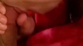 Passion-Filled Wife Gives Her Man an Erotic Blowjob Experience