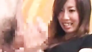 Japanese Couple Sharing Passionate Sex in Bedroom