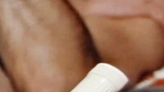 Vintage Threesome - Three Hunks Share A Blowjob And Fucking Action