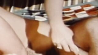 Vintage Threesome - Three Hunks Share A Blowjob And Fucking Action