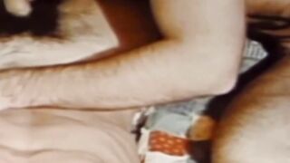 Vintage Threesome - Three Hunks Share A Blowjob And Fucking Action
