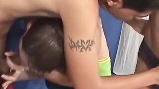 Twinks Double Stuffed Anal Threesome - Hardcore Fuck Fest