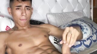 Twinks-Latinos" - Absolute Hunks Jacking Off For The Camera With Hot Muscular Body And Big Dick!