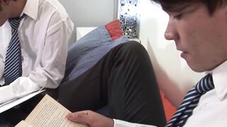 3way Thrill! Older Guy Joins Twink Duo For Raw Hardcore Action