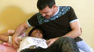 Tickle Me Up! - Old Man Fucks barely legal Twink with Restraints in Hardcore Sex