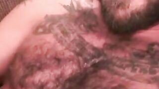 Huge Load from Muscle Stud in Solo Masturbation Session