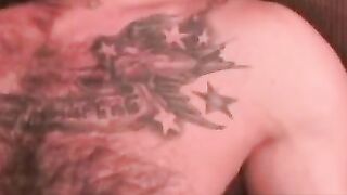 Huge Load from Muscle Stud in Solo Masturbation Session