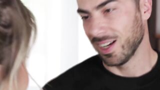 Ass-Fucking Workout #2 - Anal Sex with Deep Throating Blonde Babe