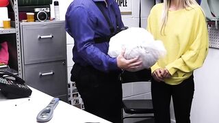 Blondes Get Busted! Hard Core Punishment For Shoplifting in 'Shoptified'