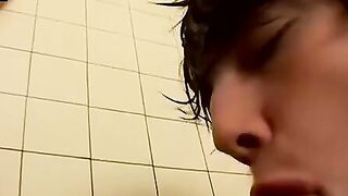 Blixxen Sucks And Swallows A Huge Load From Big Dick Stud - POV
