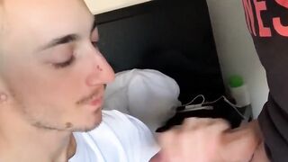 Boy Desires Uncut Jocks Eager Blow Job" or "Epic barely legal Twink Sucks Older Guy Off!