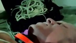 Rough Finger-Fucking - Screaming Orgasm For Bound And Gagged Slut