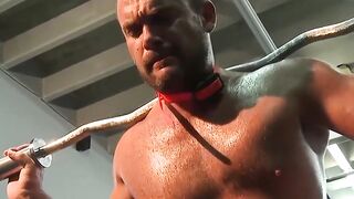 Sweaty Bondage Fetish Session with Hunks - Colin Steele & Jesse Balbosa