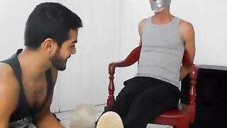 Daddys Boy - Handsome barely legal Man Gets A Surprise Visit From His Daddy And Fucks Him Hard