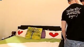 Twinks Anal Playtime - Hot Twunk's Ass Fucked Raw by Handsome Stud in Bathroom